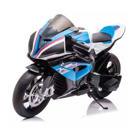 Motociklas su akumuliatoriumi BMW HP4 Race JT5001 mėlynas