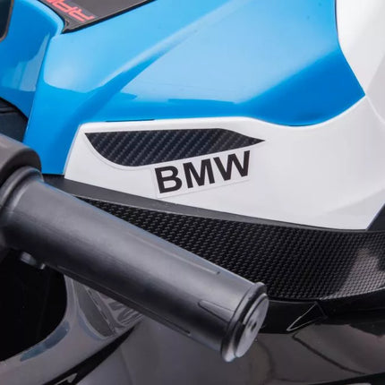 Motociklas su akumuliatoriumi BMW HP4 Race JT5001 mėlynas
