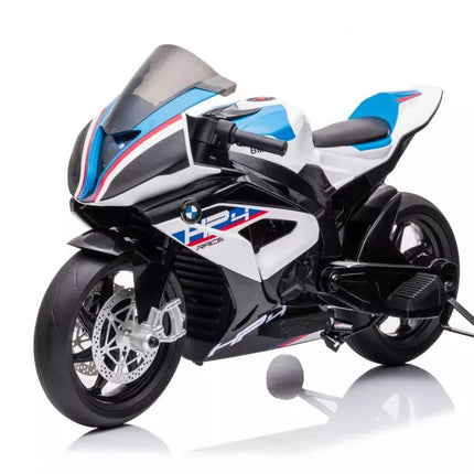 Motociklas su akumuliatoriumi BMW HP4 Race JT5001 baltas