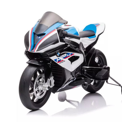 Motociklas su akumuliatoriumi BMW HP4 Race JT5001 baltas
