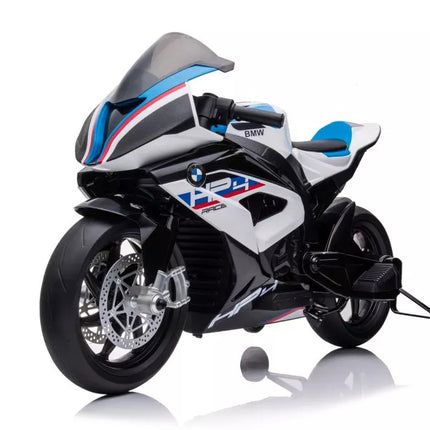 Motociklas su akumuliatoriumi BMW HP4 Race JT5001 baltas