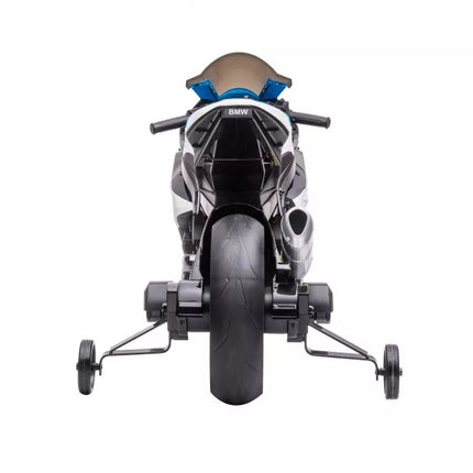 Motociklas su akumuliatoriumi BMW HP4 Race JT5001 baltas