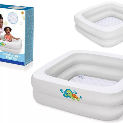 Pripučiamas baseinas 86 x 86 x 25 cm Bestway 51116