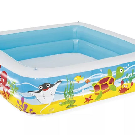 Pripučiamas baseinas vaikams su stogeliu 140 x 140 x 114 cm Bestway 52192