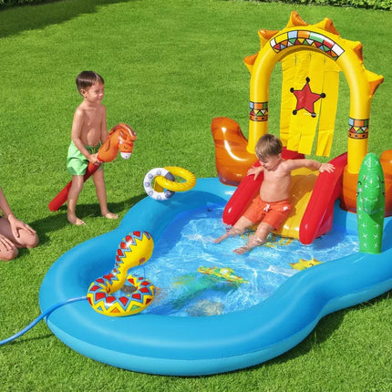 Pripučiamas žaidimų parkas 264 x 188 cm x 140 cm Bestway 53118
