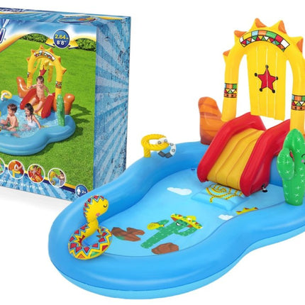 Pripučiamas žaidimų parkas 264 x 188 cm x 140 cm Bestway 53118