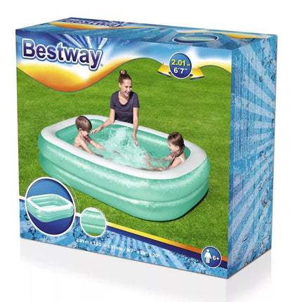 Pripučiamas baseinas Bestway, 201 x 150 x 51 cm, 54005