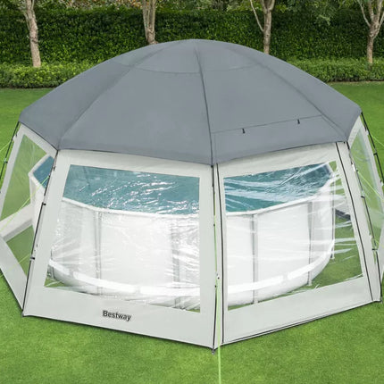 Pavėsinė baseinui 600 x 600 x 295 cm Bestway 58612