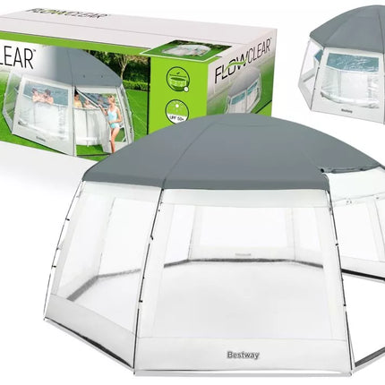 Pavėsinė baseinui 600 x 600 x 295 cm Bestway 58612