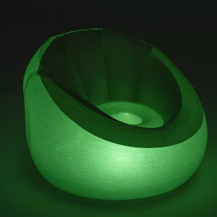 Pripučiamas šviečiantis fotelis Bestway 75086, 102 x 97 x 71 cm