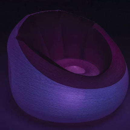 Pripučiamas šviečiantis fotelis Bestway 75086, 102 x 97 x 71 cm