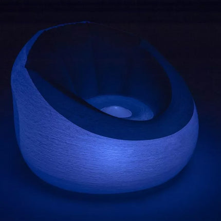 Pripučiamas šviečiantis fotelis Bestway 75086, 102 x 97 x 71 cm