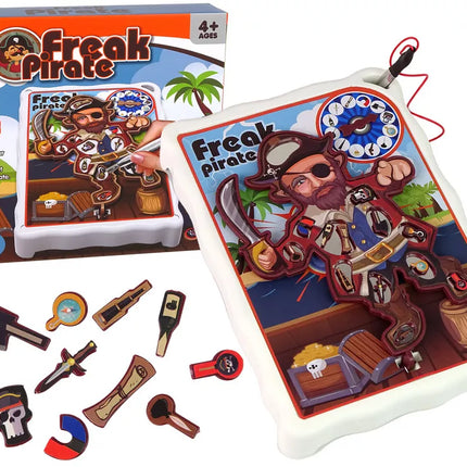 Crazy Pirate Board arkadinis žaidimas