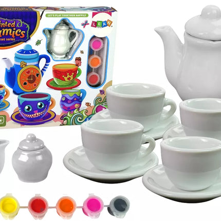 Kūrybinis arbatos rinkinys "Pasidaryk pats", porcelianas