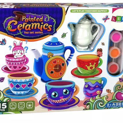 Kūrybinis arbatos rinkinys "Pasidaryk pats", porcelianas