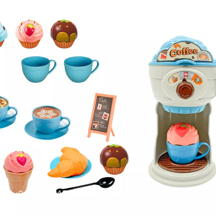 Saldainių rinkinys „Cafe Ice Cream Machine“ puodeliai keksiukai