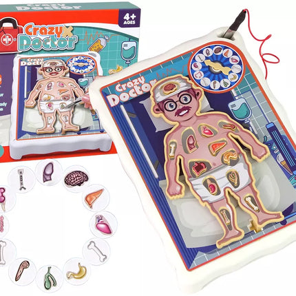 Pašėlęs gydytojas – operacijos stalo žaidimas