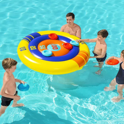 Pripučiamas žaidimas baseine Arkadinis skydas, Frisbee 140 cm Bestway 52566