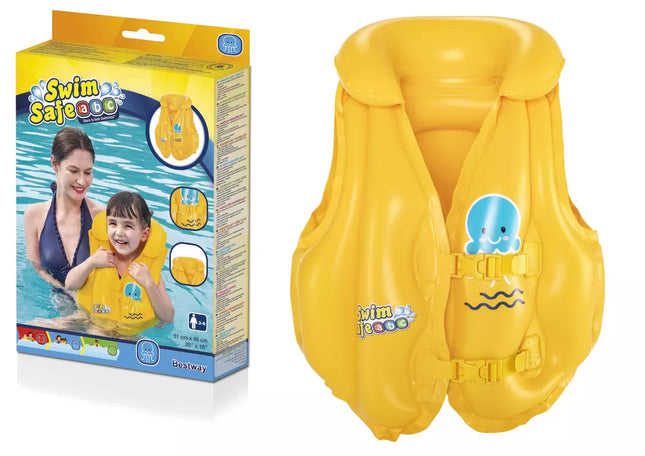 Pripučiama liemenė mokymuisi plaukti 51 cm x 46 cm Bestway 32034