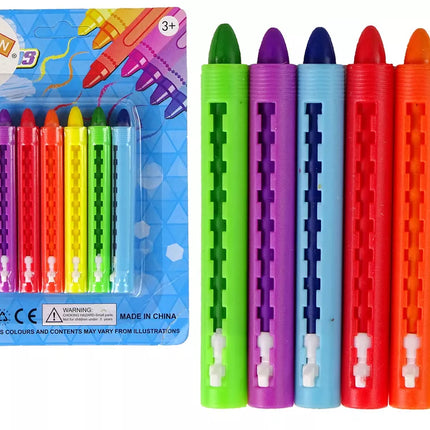 Pastelinių kreidelių rinkinys, 6 vnt.