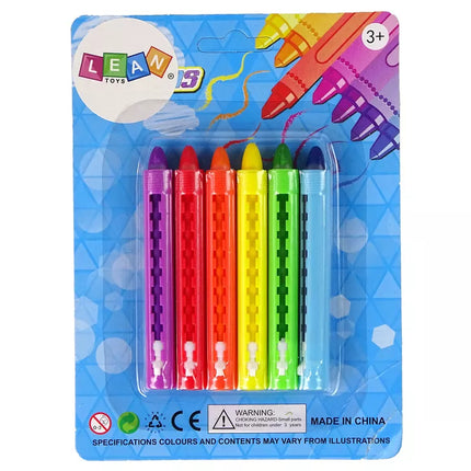 Pastelinių kreidelių rinkinys, 6 vnt.