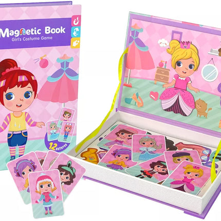 Magnetinė dėlionė-knyga „Persirengimo kostiumai“