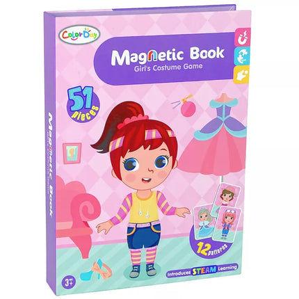 Magnetinė dėlionė-knyga „Persirengimo kostiumai“