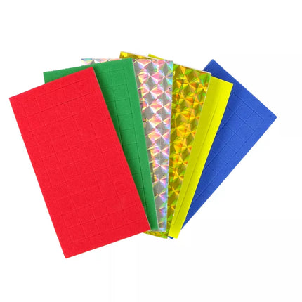 „Pasidaryk pats“ spalvotų mozaikų Kalėdų eglutės lipdukų rinkinys