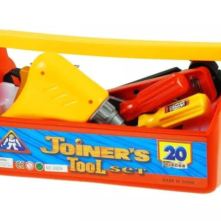 Įrankių rinkinys dėžutėje "Pasidaryk pats" šalmas, 20 elementų