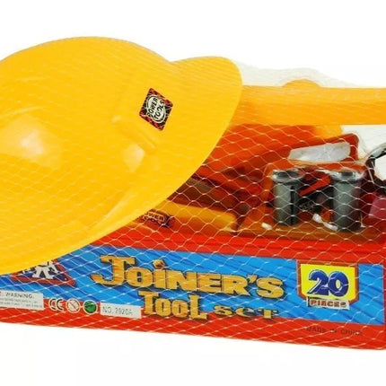 Įrankių rinkinys dėžutėje "Pasidaryk pats" šalmas, 20 elementų