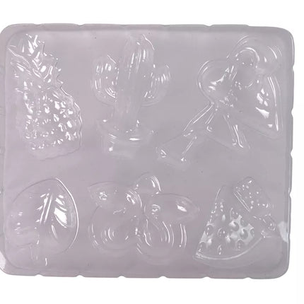 „Pasidaryk pats“ piešimo rinkinys „Holiday Flamingo Watermelon“ gipsiniai magnetukai