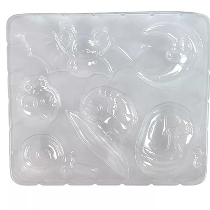 „Pasidaryk pats“ Helovino magnetukų gipso liejinių moliūgų rinkinys