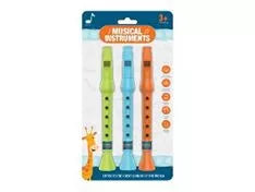 Trijų fleitų rinkinys vaikams „Gyvūnai“