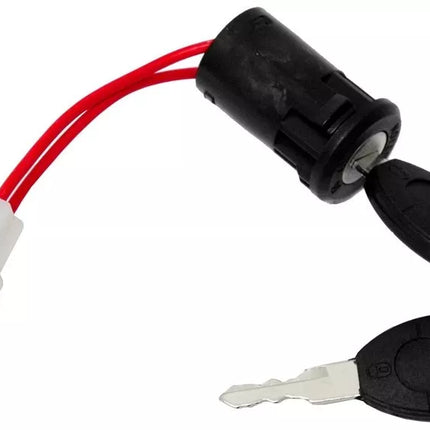 Elektrinio pasivažinėjimo automobilio XMX 603 uždegimas su raktu