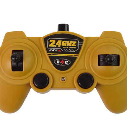 Kranas statybinė transporto priemonė 2.4G R/C geltonas 1:12