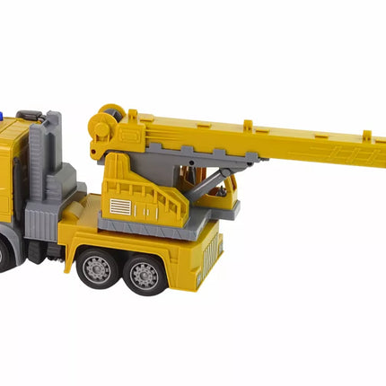 Kranas statybinė transporto priemonė 2.4G R/C geltonas 1:12
