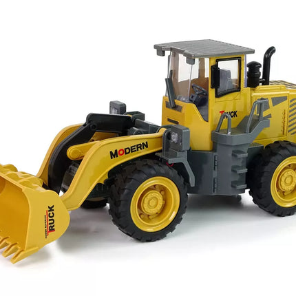 Didelis R/C ekskavatorius krautuvas Nuotoliniu būdu valdomas 360 laipsnių sukimasis LED žibintai