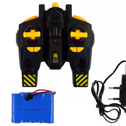 Didelis R/C ekskavatorius krautuvas Nuotoliniu būdu valdomas 360 laipsnių sukimasis LED žibintai