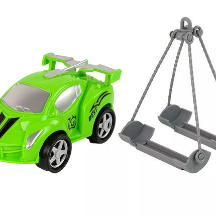 Automobilio transporteris pagalba kelyje Vilkikas 1:16 Žalias garsas šviesos