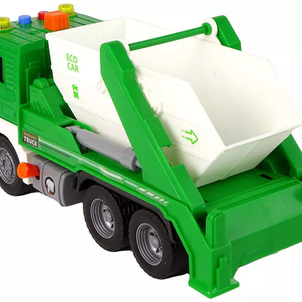 Šiukšliavežė, rūšiavimo, žalia, frikcinė pavara, 1:16