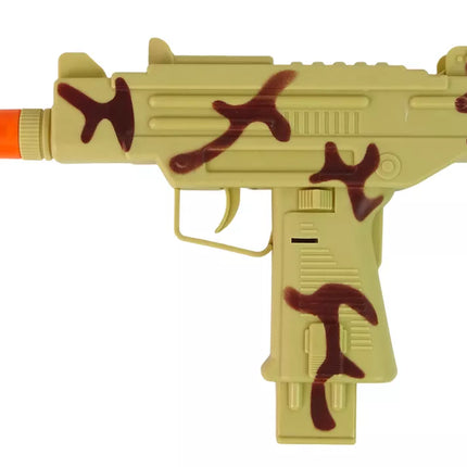 Žaislinis karinis ginklas vaikams su vibracija ir garsu