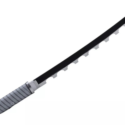 Samurajaus kardas Nichirin, maitinamas baterijomis, patogi rankena, juodas, su garsu