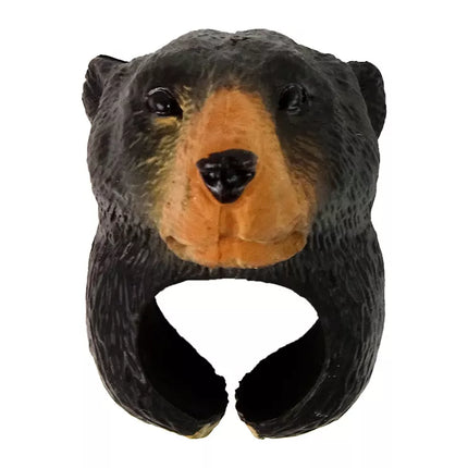 Žiedas ant rankos, edukaciniai gyvūnai, meškinas