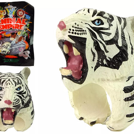 Rankų žiedas edukaciniai gyvūnai Tigras Baltas