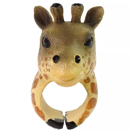 Žiedas-barškutis edukacinis gyvūnas žirafa