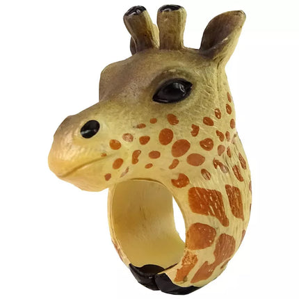 Žiedas-barškutis edukacinis gyvūnas žirafa