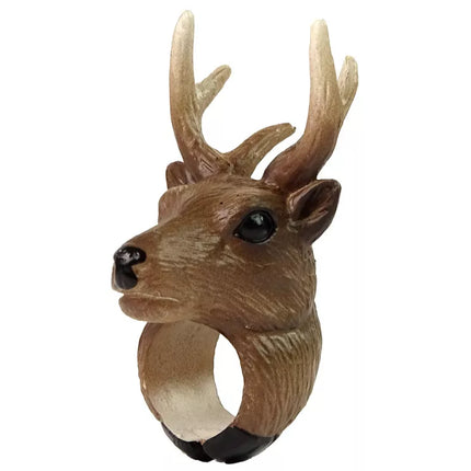 Rankų žiedas edukaciniai gyvūnai Elnias