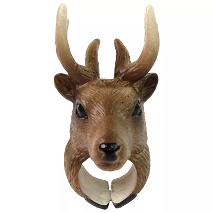 Rankų žiedas edukaciniai gyvūnai Elnias