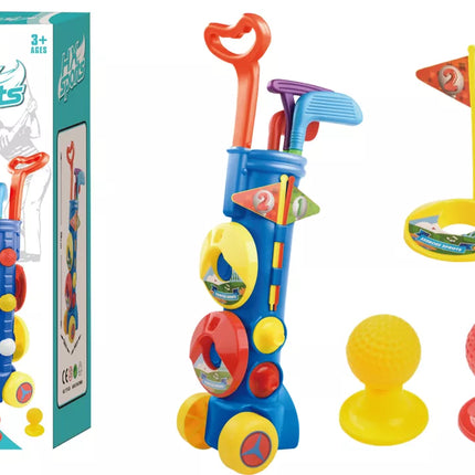 Golfo rinkinys vaikams Mini golfas Žaisk su draugais