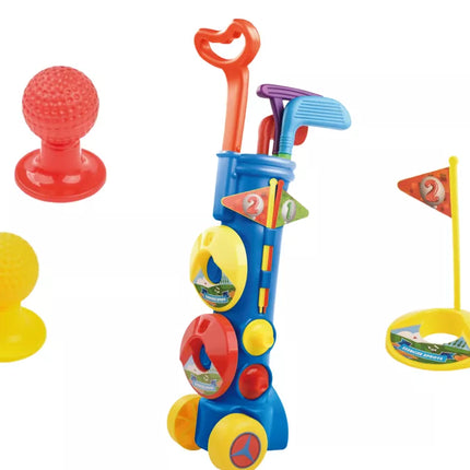 Golfo rinkinys vaikams Mini golfas Žaisk su draugais